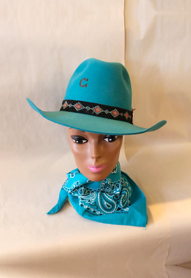 Charlie 1 Horse ‘Turquoise’ Hat, Rambler Collection Kowboyz